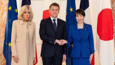 Fransa Cumhurbaşkanı Emmanuel Macron, Japonya’ya resmi ziyarette bulundu.