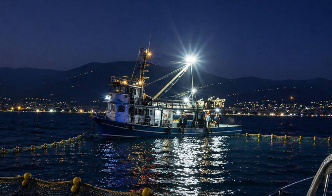 Gemlik Körfezi’nde görünmeyen tehlike Gemlik Körfezi’nde sardalya avcılığı için yüzer ağların kullanılmaya başlanmasıyla deniz