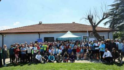Granfondo Bursa hazırlıkları kapsamında düzenlenen "Parkura Doğru" buluşmasında bir araya