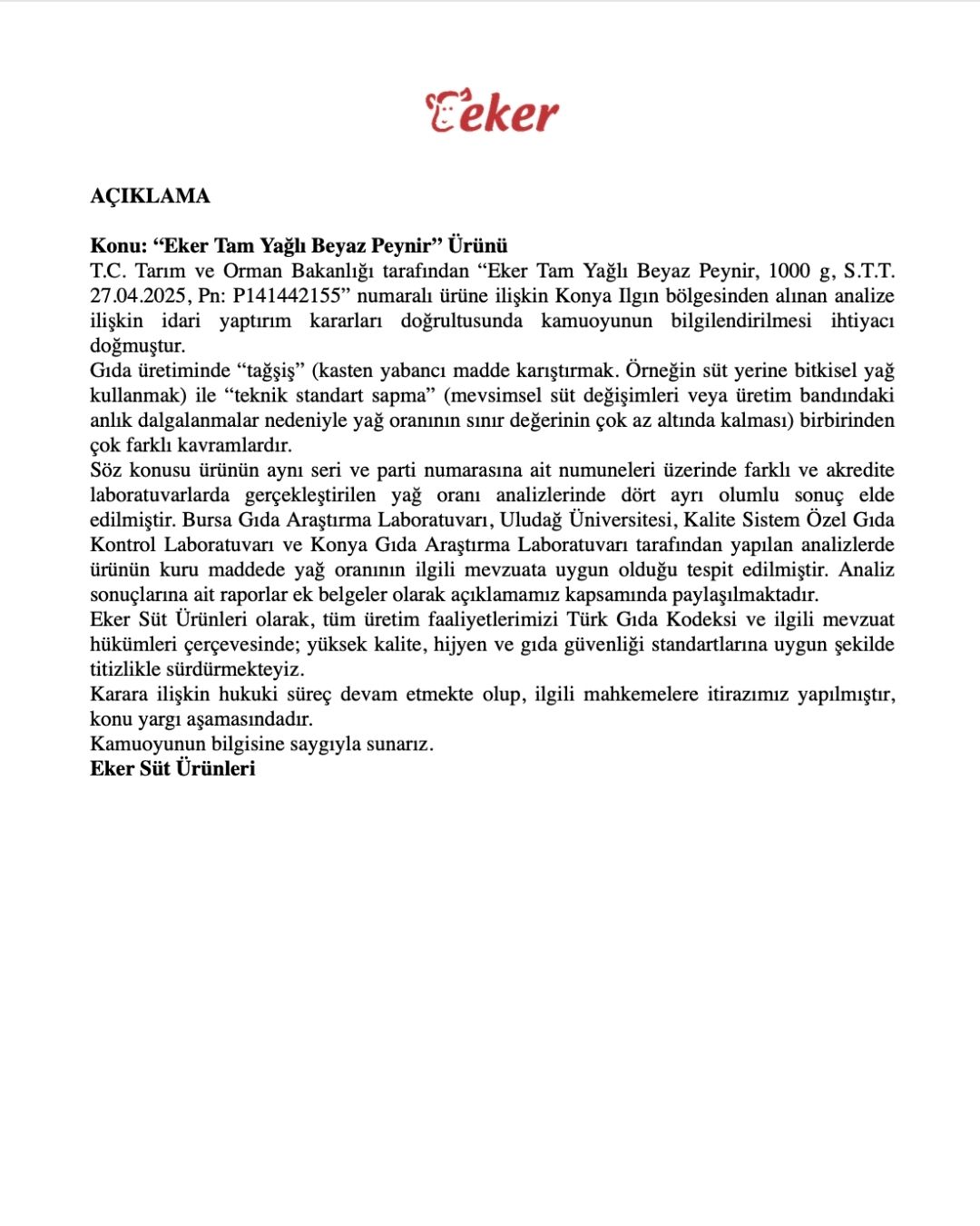 Bakanlığın kara listesine giren Bursa'daki o firmadan açıklama 1 he zpveauaajhoq