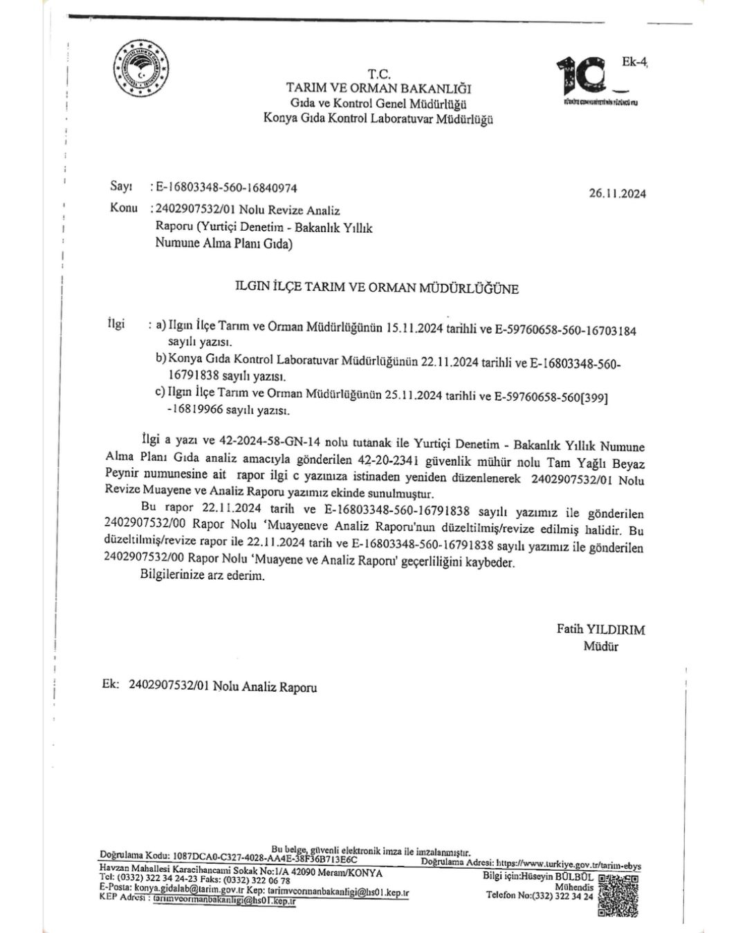 Bakanlığın kara listesine giren Bursa'daki o firmadan açıklama 5 he