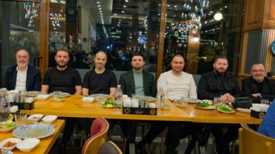 Yeşil beyazlı yönetim, teknik heyet ve futbolcular Ankara Demirspor maçı