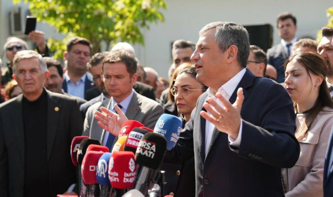 Tutuklu bulunan Bursa Büyükşehir Belediye Başkanı Mustafa Bozbey, CHP Genel