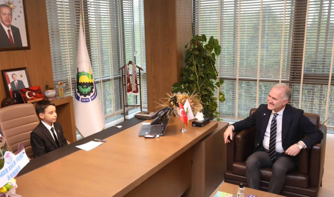 23 Nisan Ulusal Egemenlik ve Çocuk Bayramı kapsamında yapılan temsili