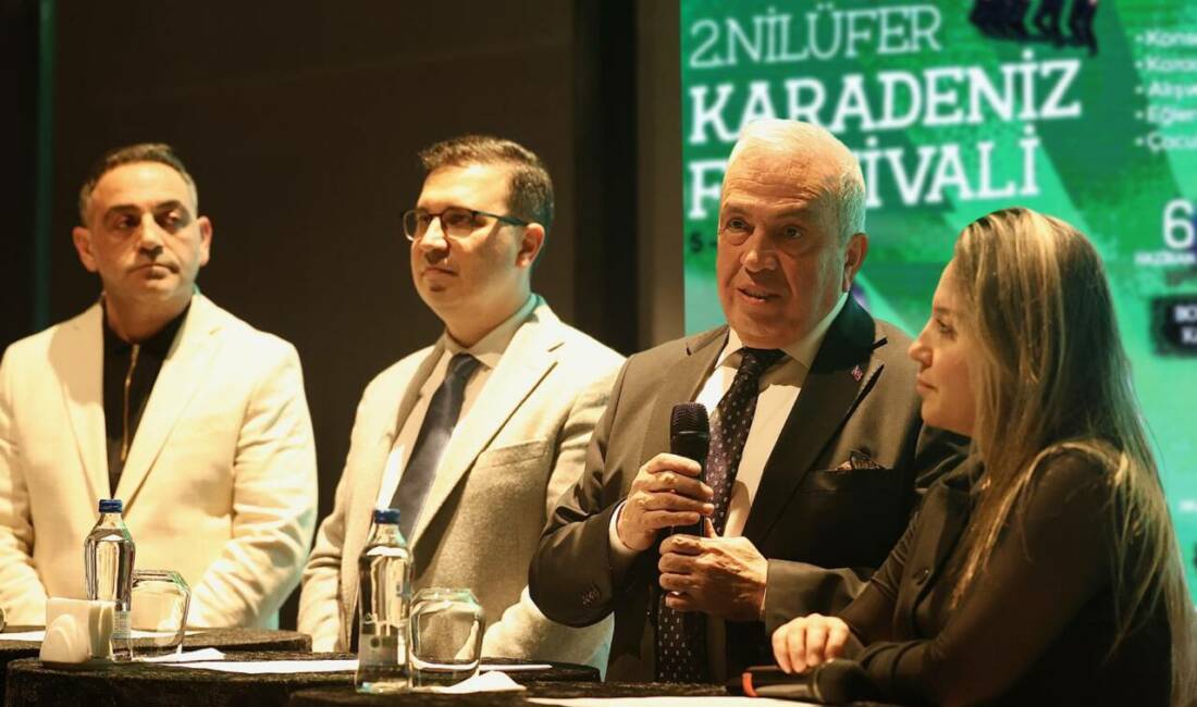 Nilüfer’de düzenlenecek dev festival için geri sayım başladı...Nilüfer Belediyesi’nin 5-7