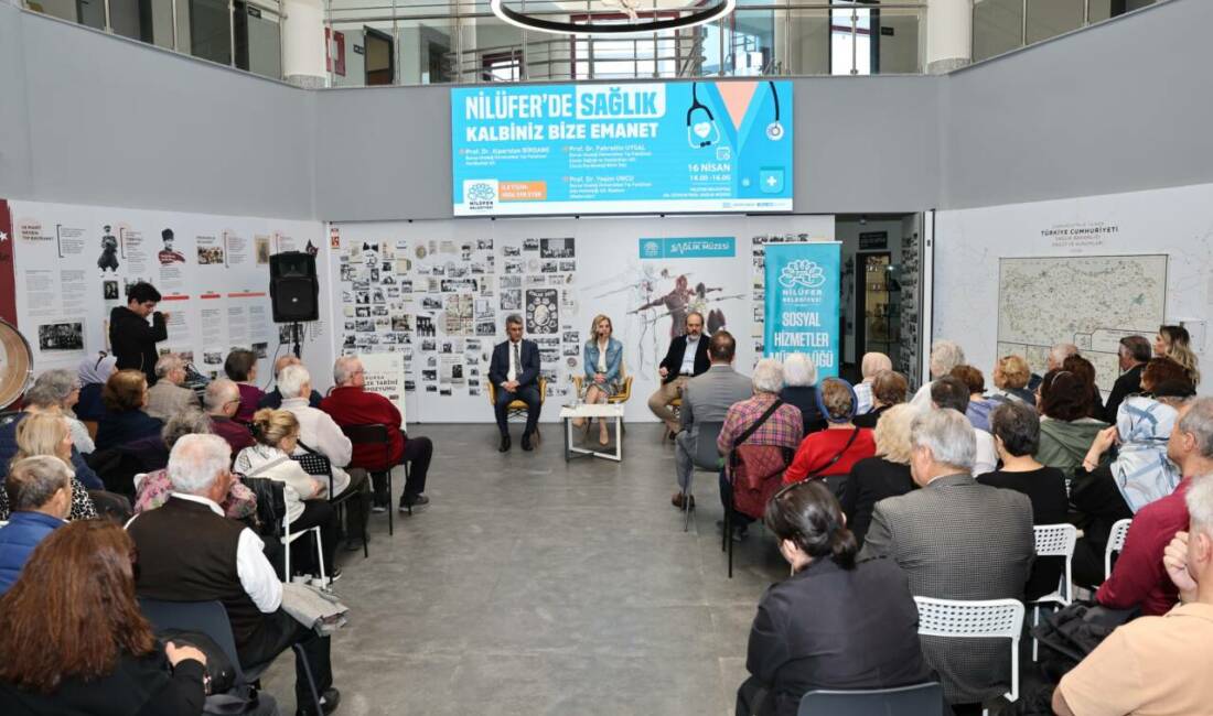 Nilüfer Belediyesi'nin Kalp Sağlığı Haftası'nda düzenlediği söyleşide, kalp hastalıklarının yanlış
