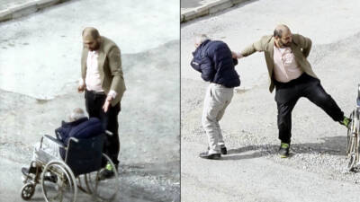 Kahramanmaraş’ta, tekerlekli sandalyedeki babası Alaattin İ.’yi (69) azarlayan Ayhan İ.