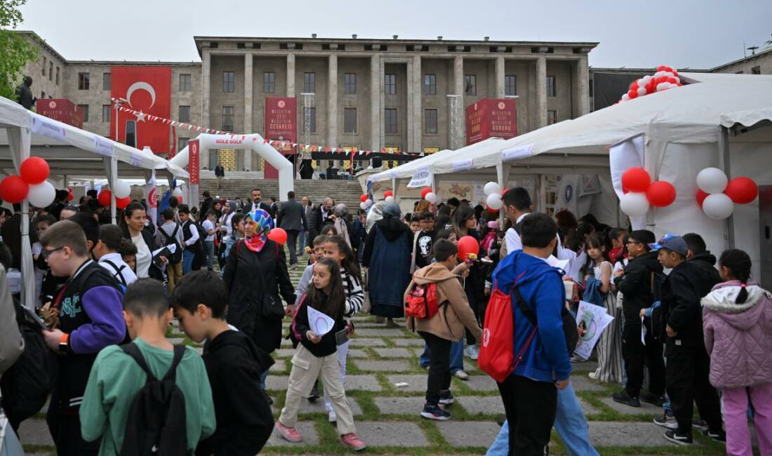 Mecliste 23 Nisan kutlamaları başlıyor TBMM Genel Kurulu, TBMM'nin açılışının 106. yılı ile 23 Nisan