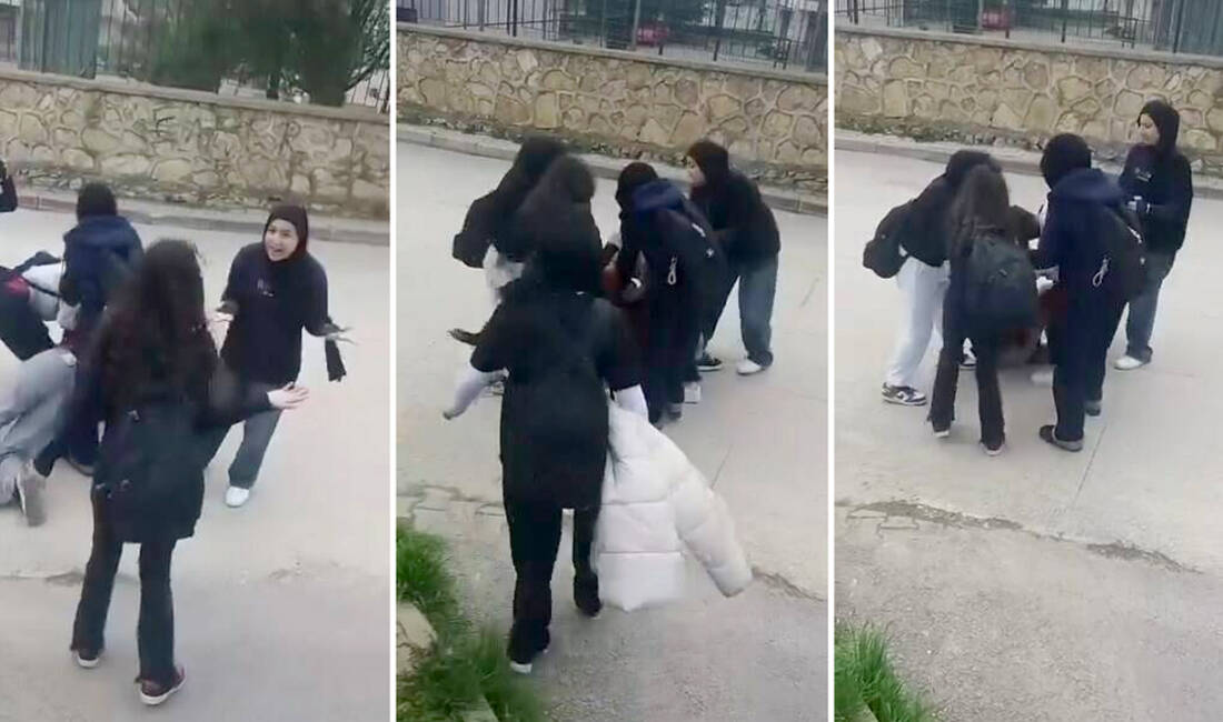 Bursa’da okulda dehşet! Bursa’nın İnegöl ilçesinde G.B. isimli kız öğrenci (16), okulda tartıştığı
