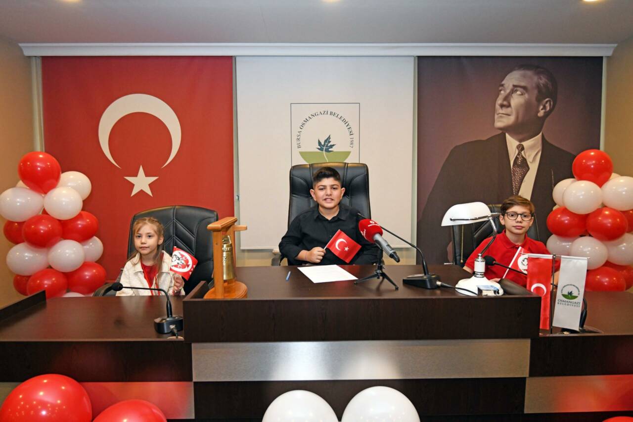 Osmangazi’de Söz de Karar da Çocukların