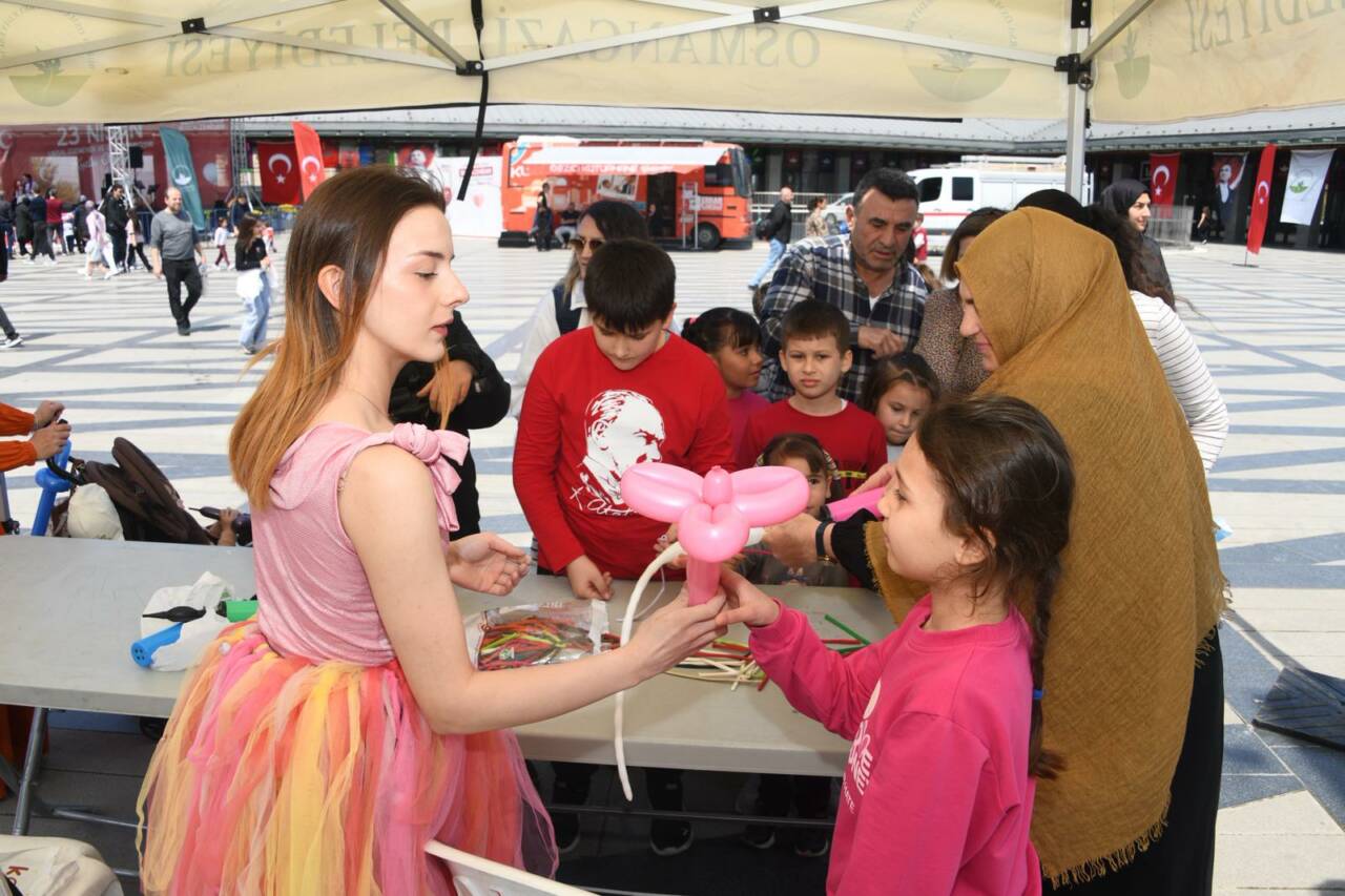 Osmangazi Belediyesi’nden çocuklara unutulmaz bayram