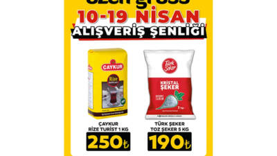 Bursa'nın en ucuz fiyatlı gross market zincirlerinden biri olan Özen