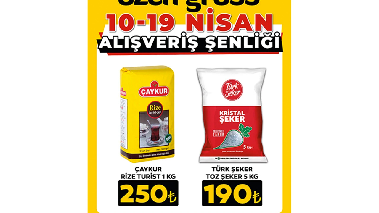 Özen Gross’ta 10- 19 Nisan Alışveriş Şenliği başladı: En ucuz fiyatlar Bursa ve Kütahya’da! 2 ozen gross