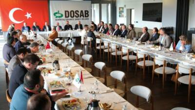 DOSAB'da otomotiv ana ve yan sanayi temsilcileriyle sektörün sorunları masaya