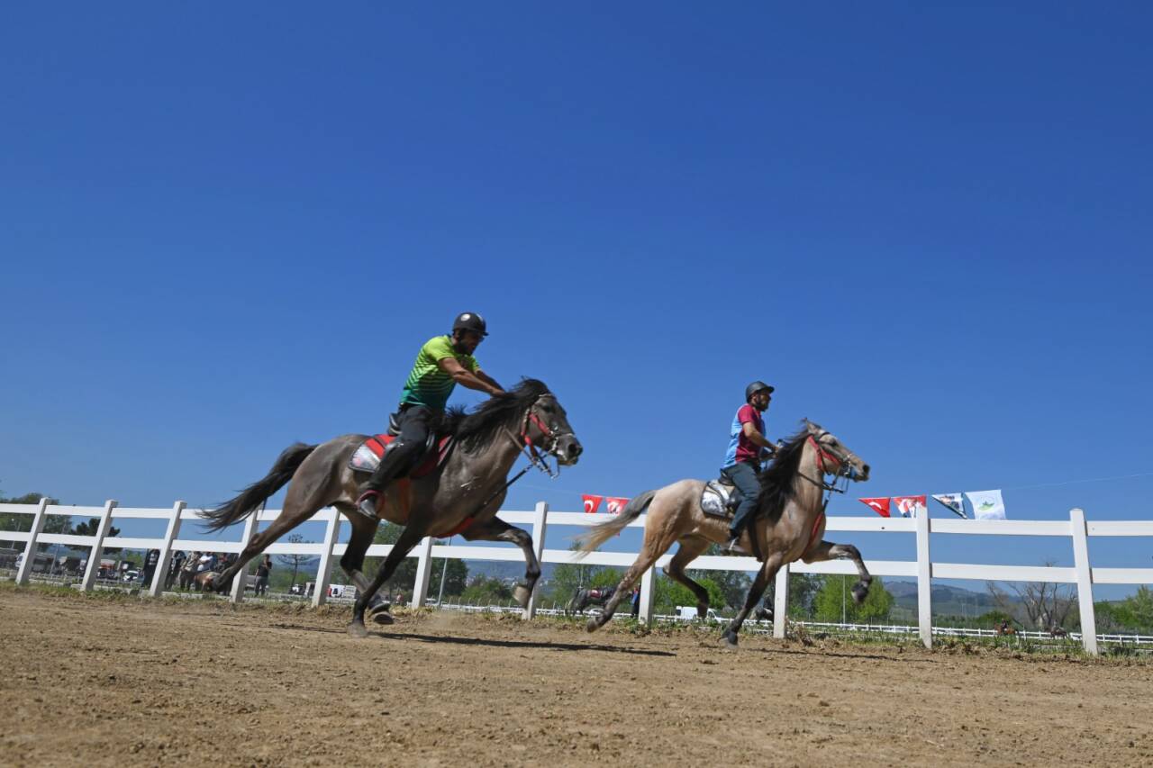 Bursa’nın Fethi’nin 700’üncü yılında rahvan at yarışları heyecanı