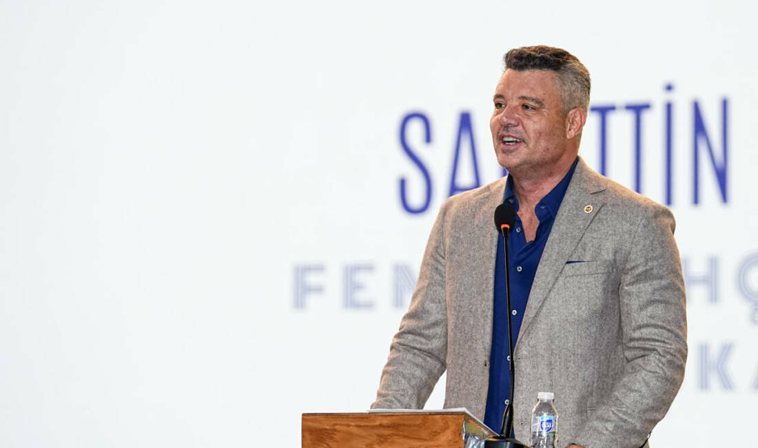 Fenerbahçe Kulübü Başkanı Sadettin Saran, Fenerbahçeli Gümrükçüler ve Lojistikçiler Platformunun
