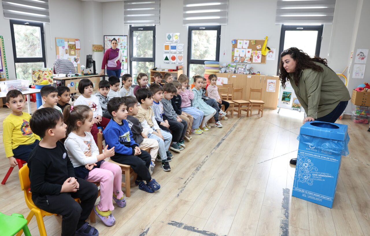Bursa'da miniklere geri dönüşüm eğitimi 2 sifir atik 1
