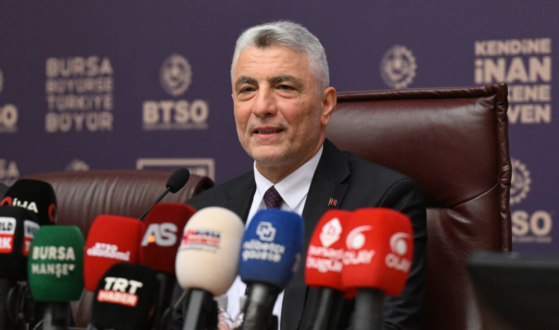 Bakan Bolat’tan Bursa iş dünyasına müjdeler Bursa Ticaret ve Sanayi Odası (BTSO), Ticaret Bakanı Prof. Dr.