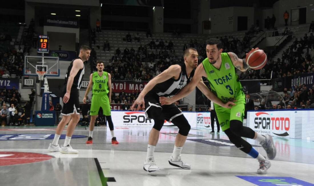 TOFAŞ evinde Beşiktaş’a kaybetti Basketbol Süper Ligi 27’nci haftasında TOFAŞ, sahasında ağırladığı Beşiktaş GAİN’e