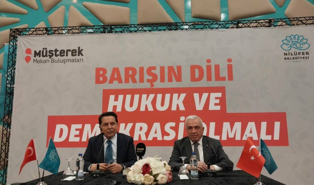 Nilüfer Belediyesi, Müşterek Mekan Buluşmaları kapsamında 'Barışın Dili: Hukuk ve
