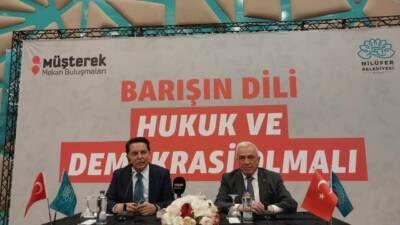 Nilüfer Belediyesi, Müşterek Mekan Buluşmaları kapsamında 'Barışın Dili: Hukuk ve
