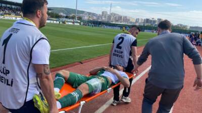 Aliağa Futbol karşısında iki gol atan Ertuğrul İdris Furat'a nazar