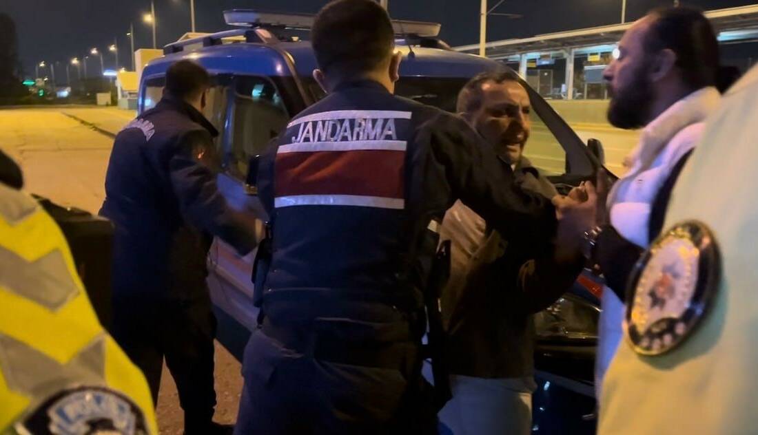 Bursa’da 3 yıl önce alkolü yakalandığı uygulamada polis ekiplerine "ben