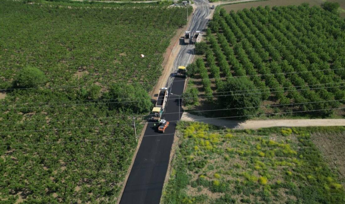 Bursa’nın iki mahallesine yeni yollar Bursa Büyükşehir Belediyesi Ulaşım Dairesi Başkanlığı tarafından Kestel ilçesine bağlı