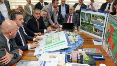 Bursa Büyükşehir Belediyesi Başkan Vekili Şahin Biba, Orhangazi ilçesini ziyaret