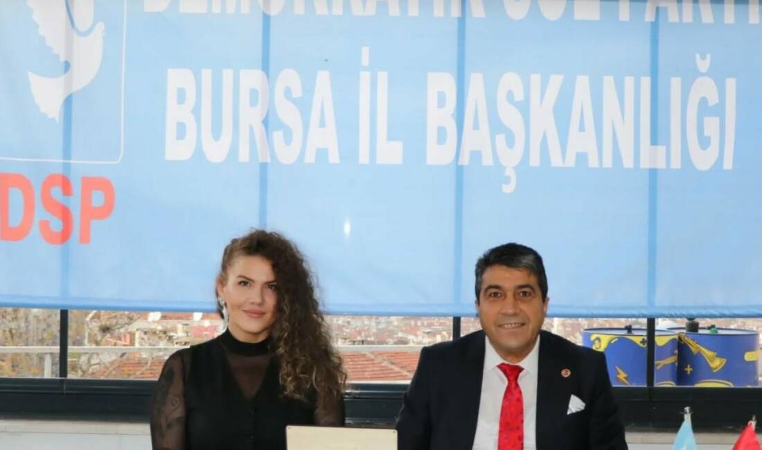 Bursa yerel siyasetinde yıllar sonra bir ilk! Olay Gazetesi Yazarı Ahmet Emin Yılmaz, DSP'nin Bursa’da yıllar sonra