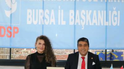 Olay Gazetesi Yazarı Ahmet Emin Yılmaz, DSP'nin Bursa’da yıllar sonra