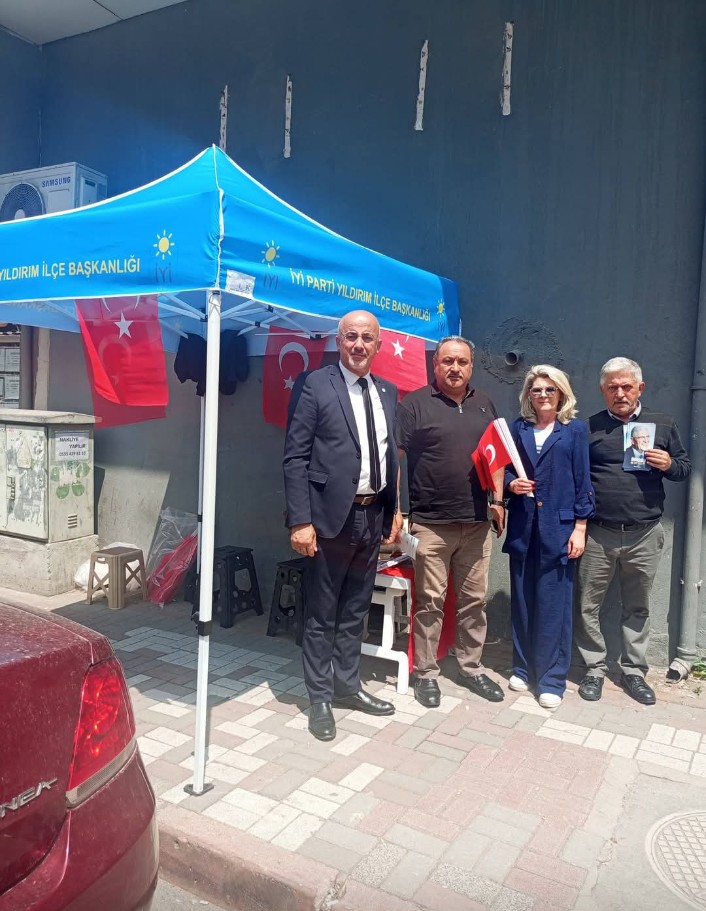 4 yazicin iyi parti yildirim ilce baskani ismail seyis tayyereci mehmet ali caddesinde stant