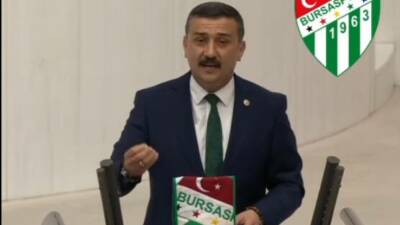 İYİ Parti Bursa Milletvekili ve Genel Başkan Yardımcısı Selçuk Türkoğlu meclis kürsüsüne