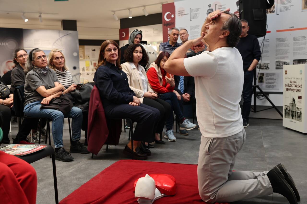 Bursa Nilüfer’de hayat kurtaran ilkyardım eğitimi