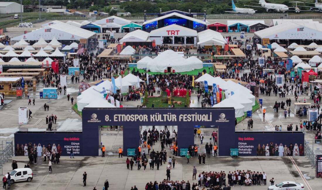 8. Etnospor Kültür Festivali başladı Dünya Etnospor Birliği tarafından düzenlenen 8. Etnospor Kültür Festivali, İstanbul