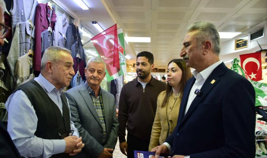 CHP Bursa İl Başkanlığı, 17 ilçede eş zamanlı başlattığı esnaf