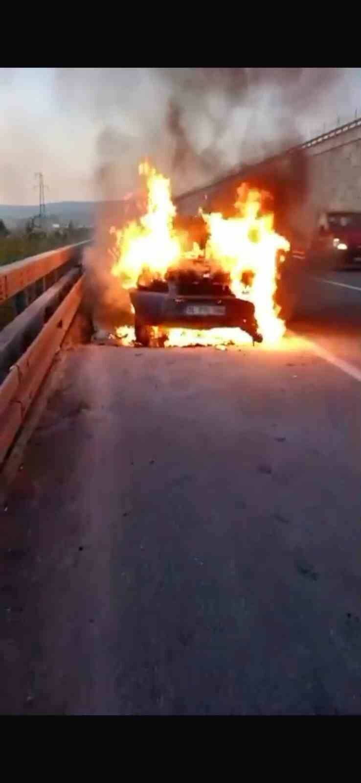 bursa otobaninda korku dolu anlar alev alev yandi 299f0d65ce69