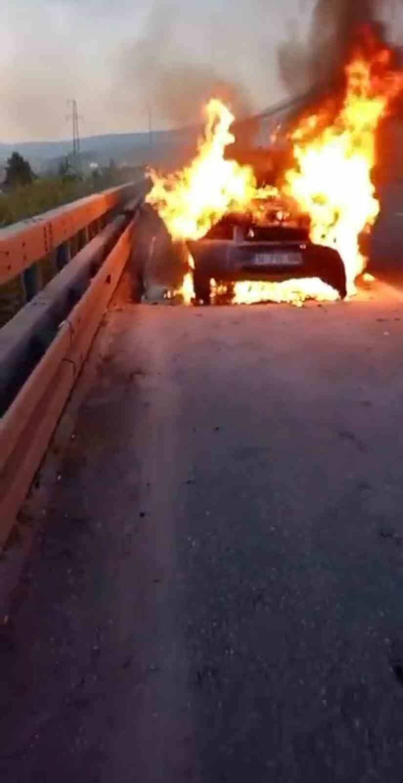 bursa otobaninda korku dolu anlar alev alev yandi 5d3828f97a38