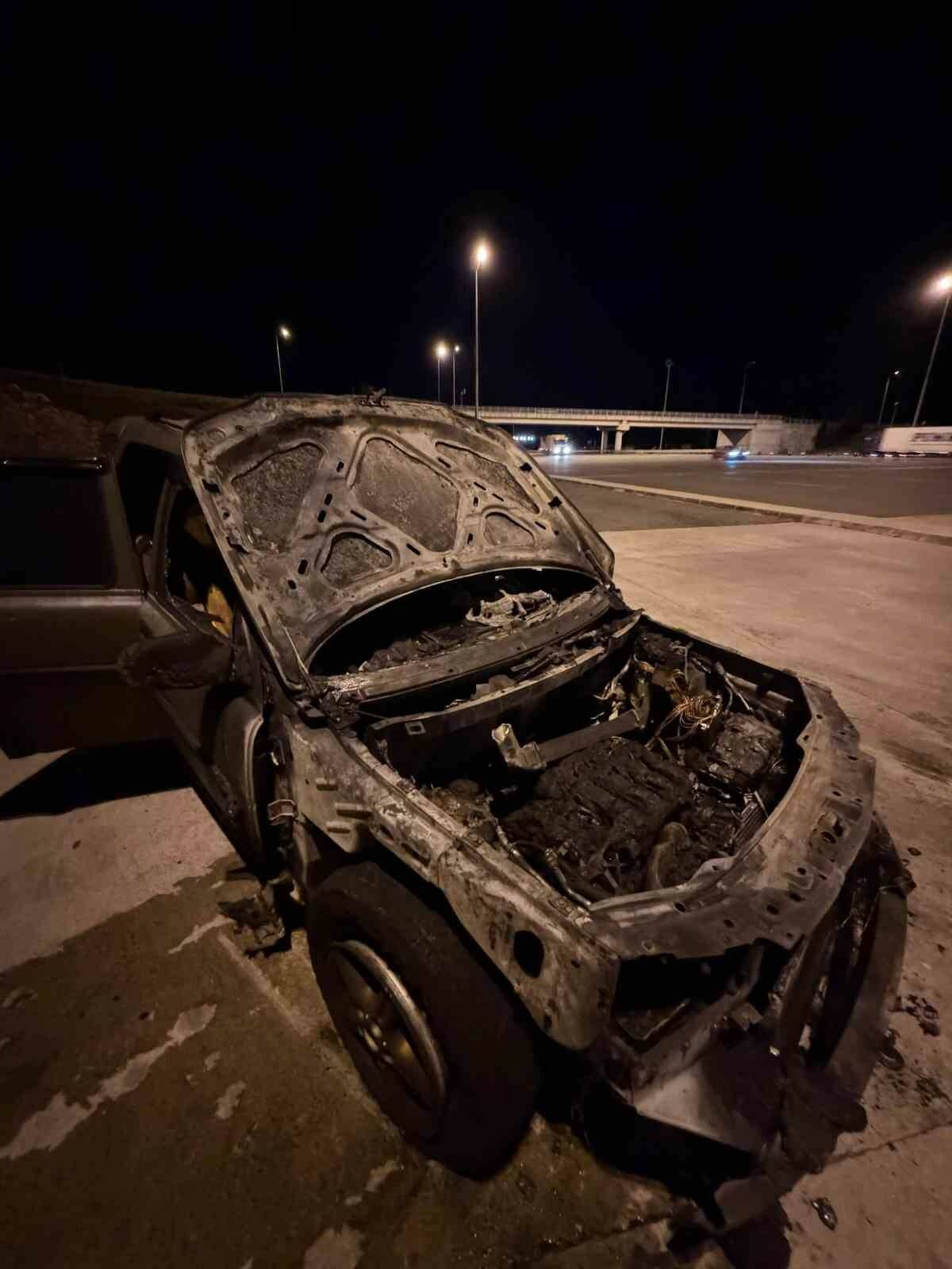 bursa otobaninda korku dolu anlar alev alev yandi ae6283e2bee1