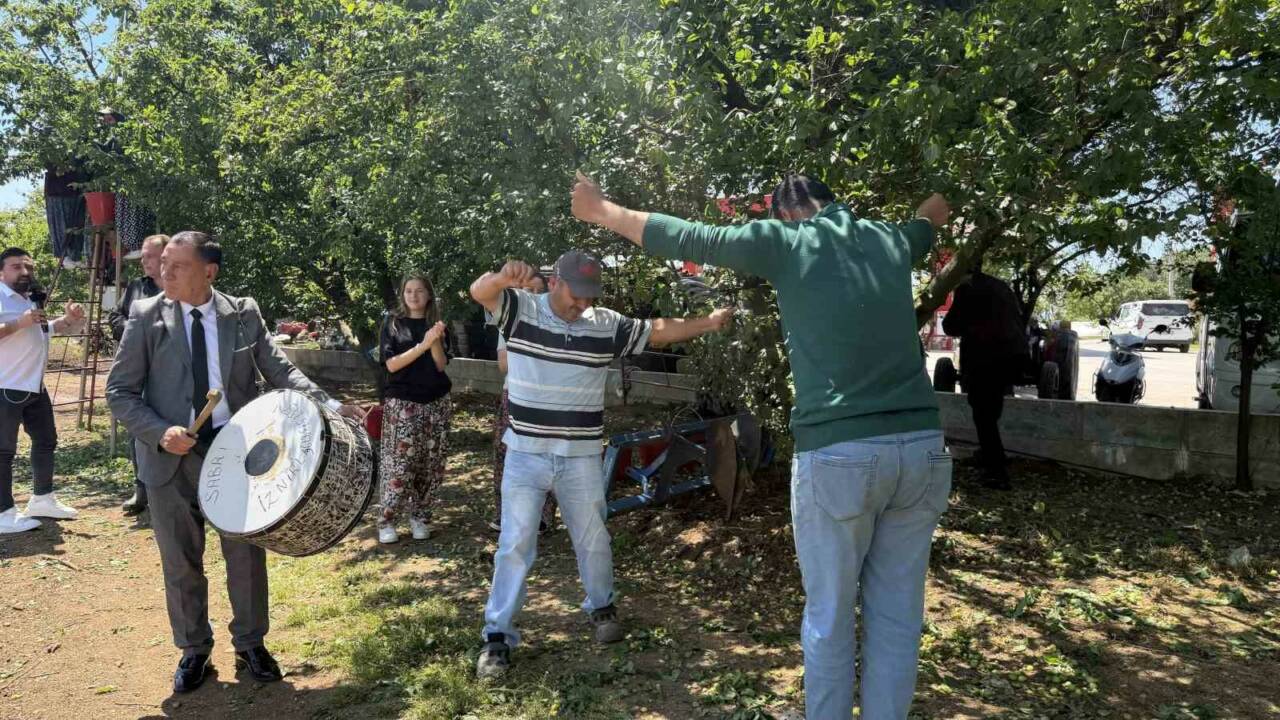 Bursa'da böyle hasat görülmedi! Çiftçi sevinçten oynadı 10 bursada boyle hasat gorulmedi ciftci sevincten oynadi b29b132e48d9