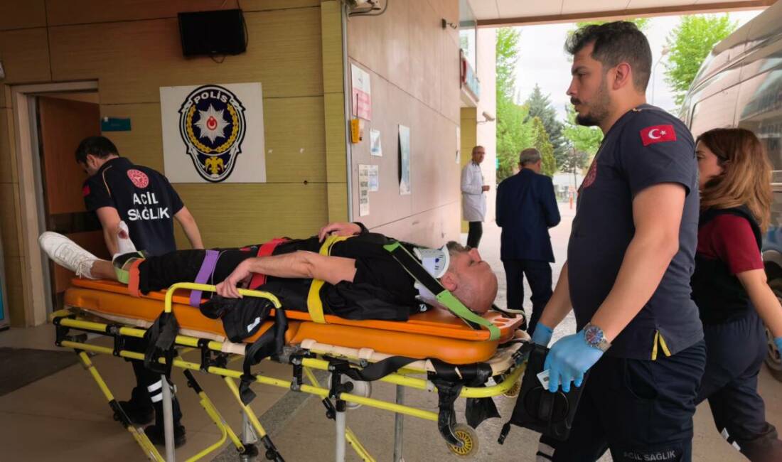 BURSA’nın İnegöl ilçesinde, devrilen motosikletin sürücüsü polis memuru Ömer K.
