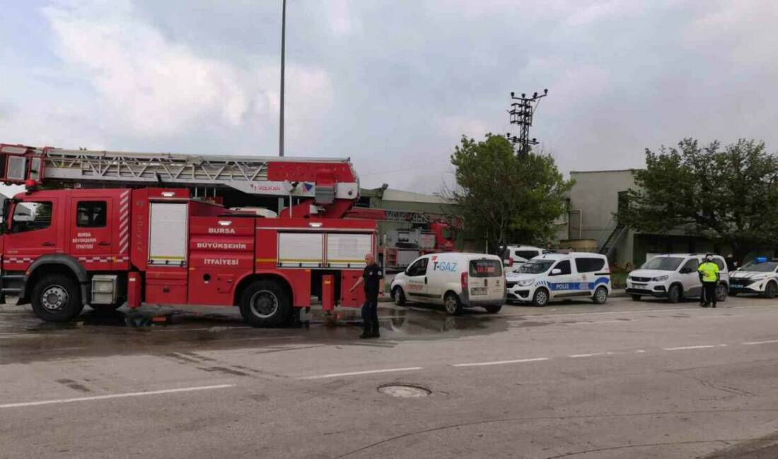 Bursa’da fabrika yangını Bursa’nın İnegöl ilçesinde faaliyet gösteren bir sunta fabrikasında yangın çıktı.