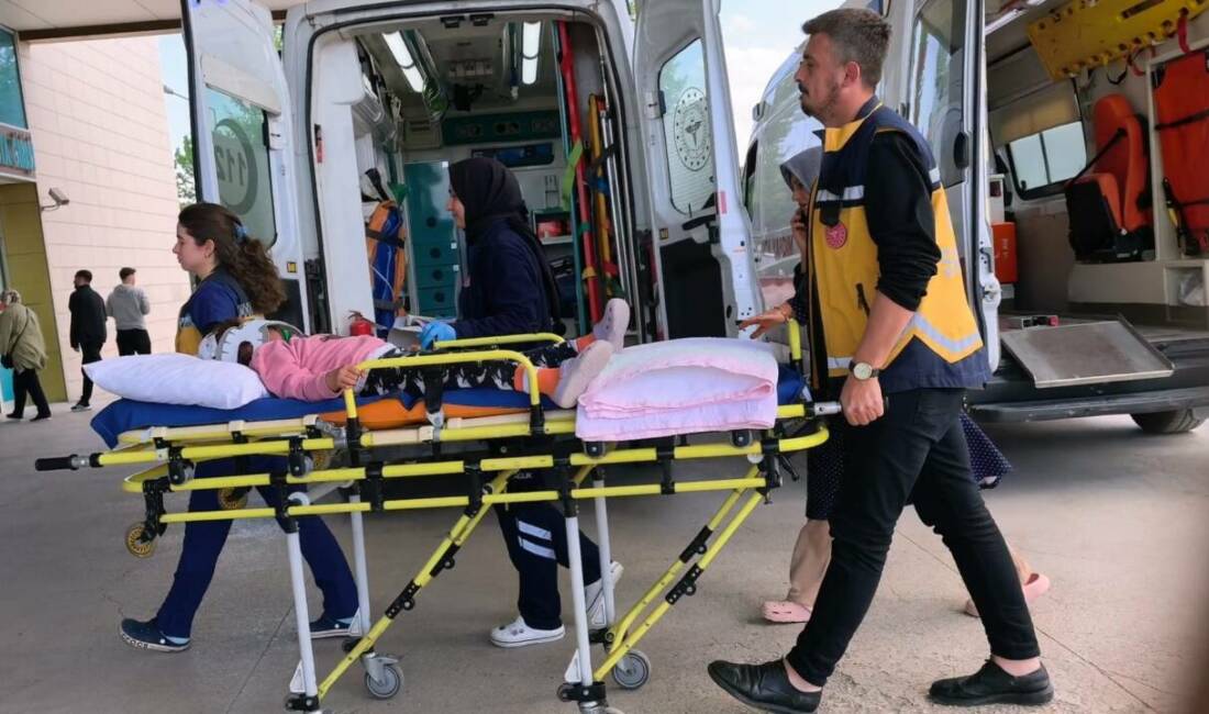 Bursa’nın İnegöl ilçesinde, balkonda söktüğü mermer başına düşen Miray K.