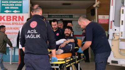 Bursa'nın İnegöl ilçesinde demir sac kesimi yapan Yakup A. (31),