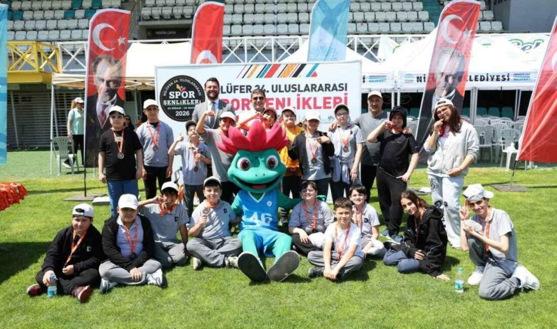 Bursa’daki dev spor organizasyonunda özel coşku Nilüfer’in gelenekselleşen dev spor organizasyonu Nilüfer 24. Uluslararası Spor Şenlikleri
