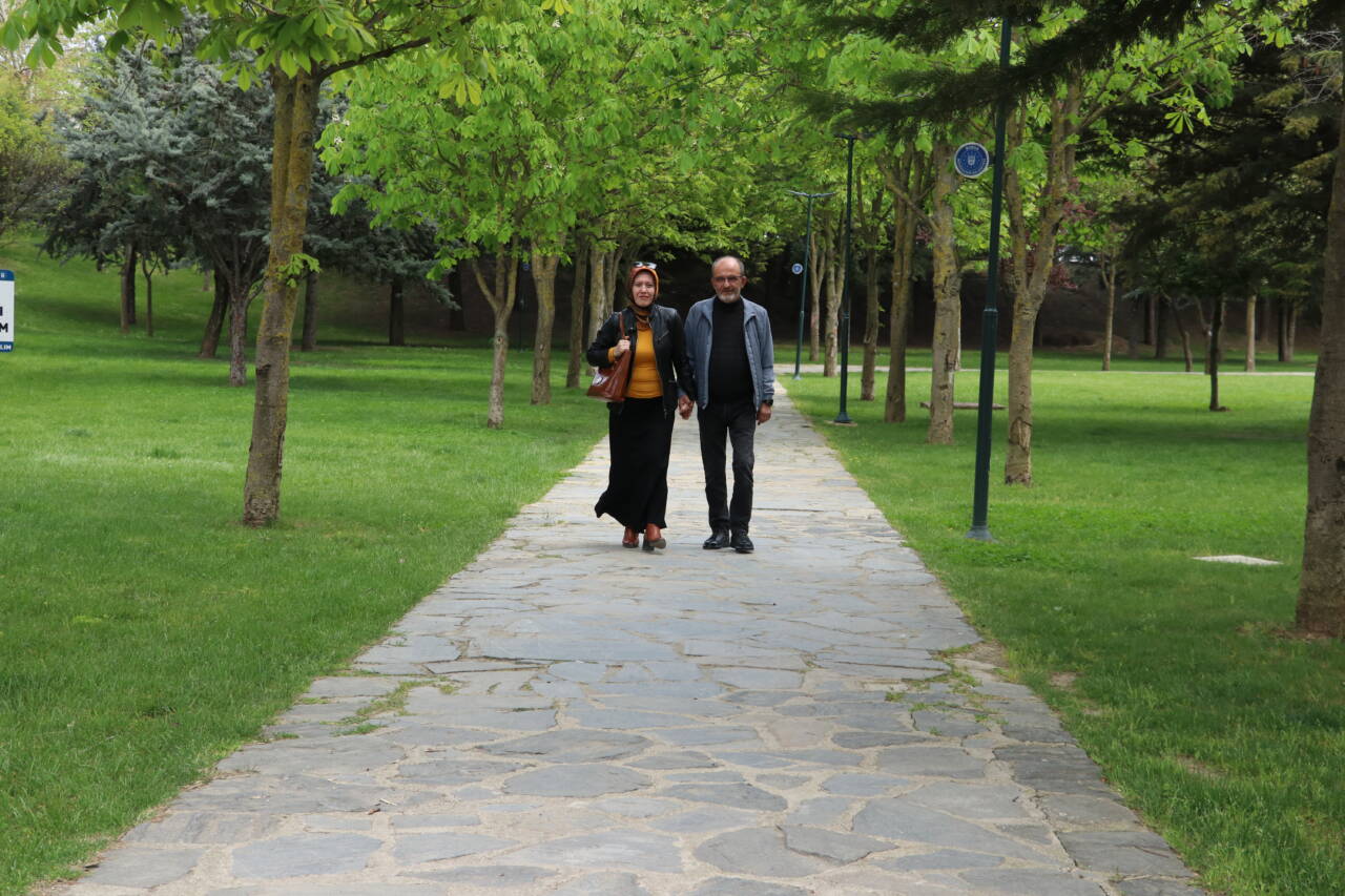 Bursa'da yaşayan genetik polikistik böbrek hastası Mehmet Şahin, 2012'de yapılan