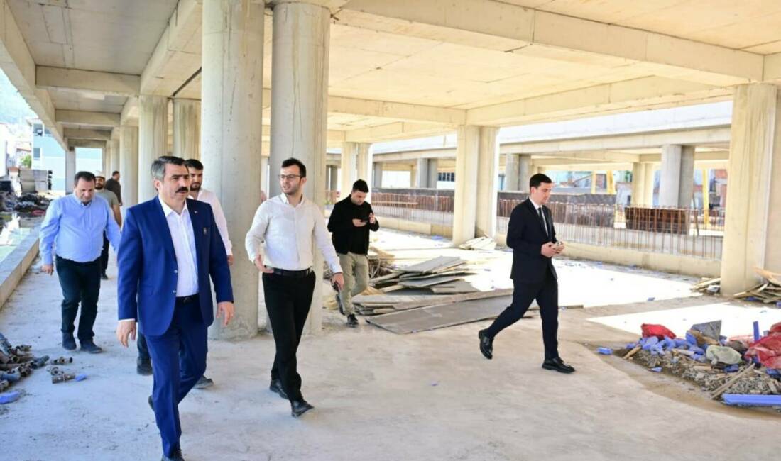 Bursa’nın yeni pazar alanında yol yarılandı Yıldırım’ı daha sağlıklı, güvenli ve konforlu bir kente dönüştürmek için;