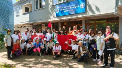 Mudanya Belediyesi Yürüyüş Grubu’nun düzenlediği doğa yürüyüşü, sadece bir spor