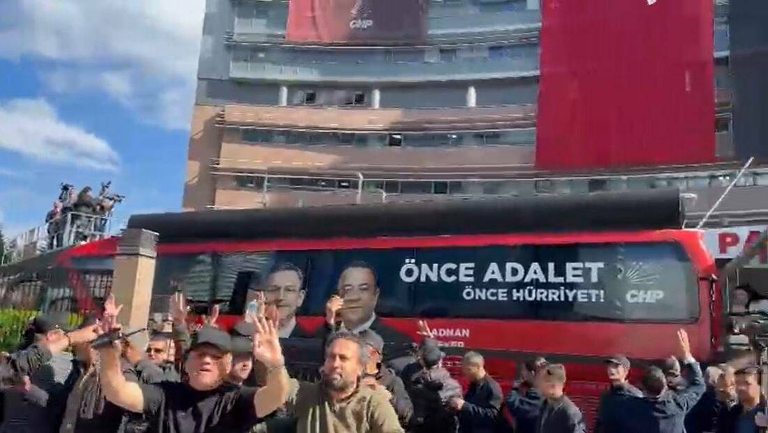 Ankara Cumhuriyet Başsavcılığı, bugün CHP Genel Merkezi'nde başlayıp devam olaylara