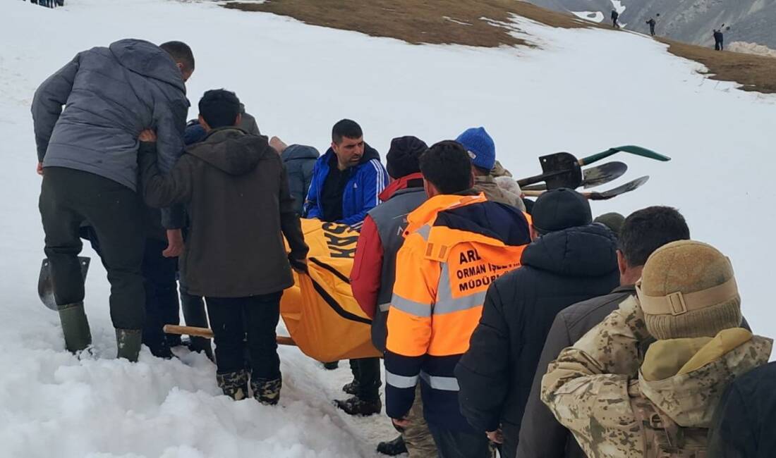 Çığ altında kalan çobandan acı haber Artvin'in Ardanuç ilçesinde 31 Aralık 2025'te meydana elen çığda kar
